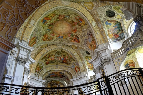 Ceiling fresco of the Banz Monastery Church