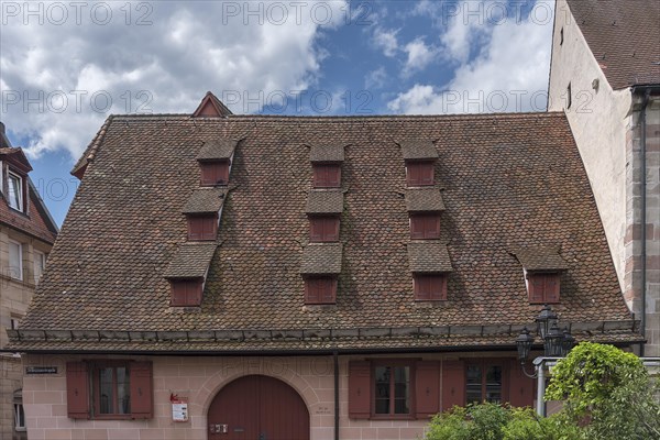 Historic house with roof core