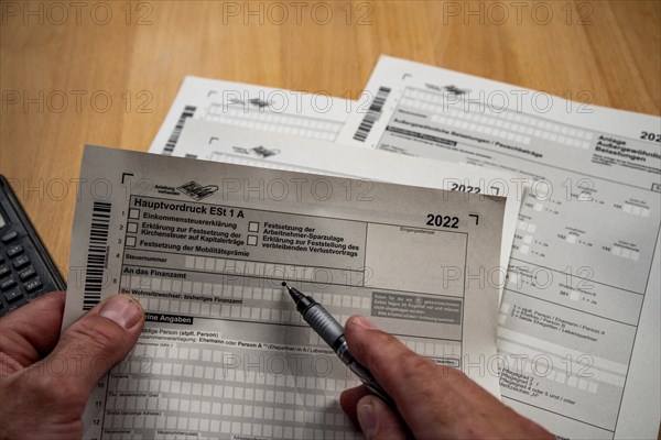 Income tax return forms