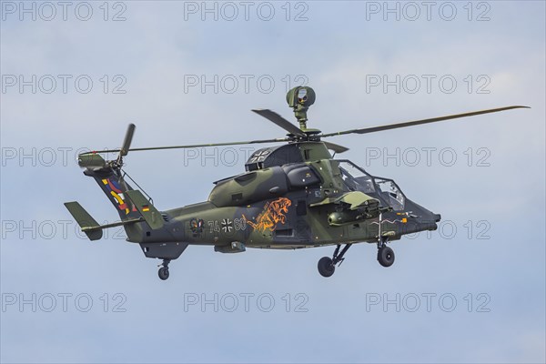 Bundeswehr Tiger helicopter in flight