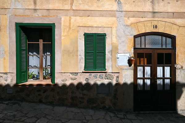 Artists' village of Deia on the edge of the Tramuntana Mountains