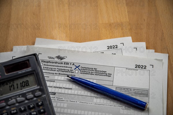 Income tax return forms