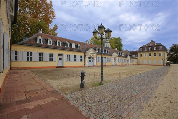 Former spa building and comoedienhaus in Wilhelmsbad