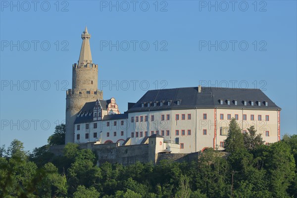 View of Romanesque Osterburg built 12th century