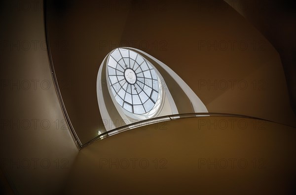 Light window in the staircase