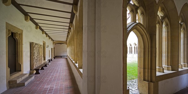 Cloister in the Augustinian monastery where Martin Luther lived as a monk between 1505 and 1511