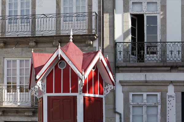 Historic wooden kiosk