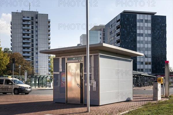 Public toilet at the railway station