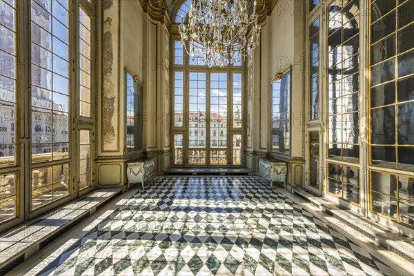 A hall flooded with light