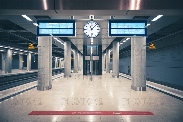 Waiting for the train