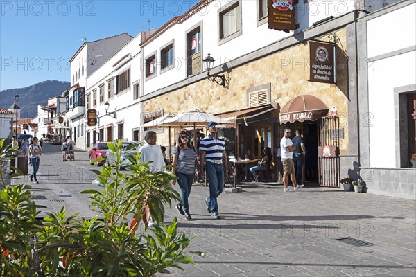 Traditional alley in Tejeda