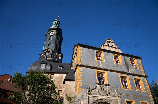 Baroque City Palace with Palace Tower and Bastille