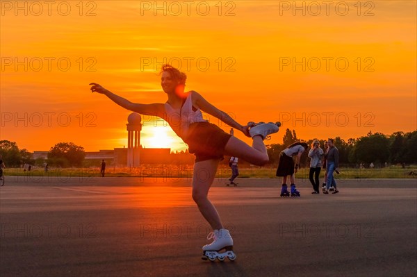 Roller skating