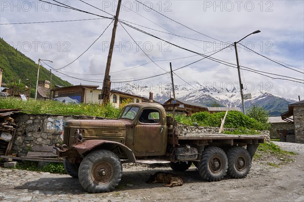 Old Russian truck