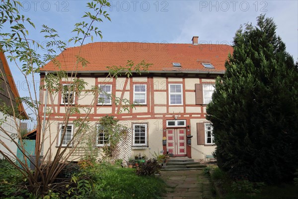 Historic Lutheran School and Half-half-timbered house House