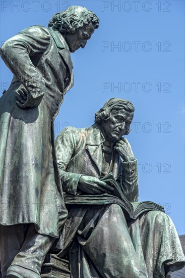 Monument Brothers Jakob and Wilhelm Grimm