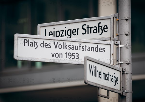 Wreath-laying ceremony on the occasion of the 70th anniversary of the GDR People's Uprising of 17 June 1953 at the Platz des Volksaufstandes in Berlin. 17.06.2023.