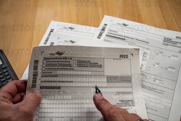 Income tax return forms