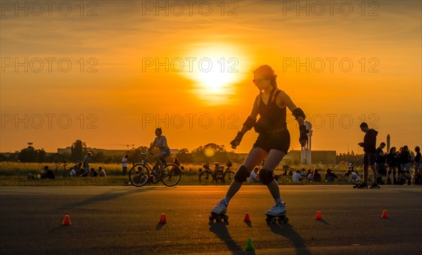 Roller skating