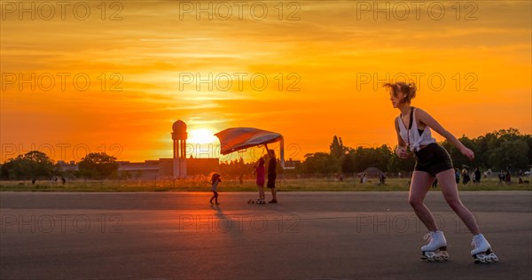 Roller skating