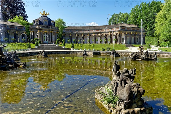 Water Games and New Palace with Temple of the Sun