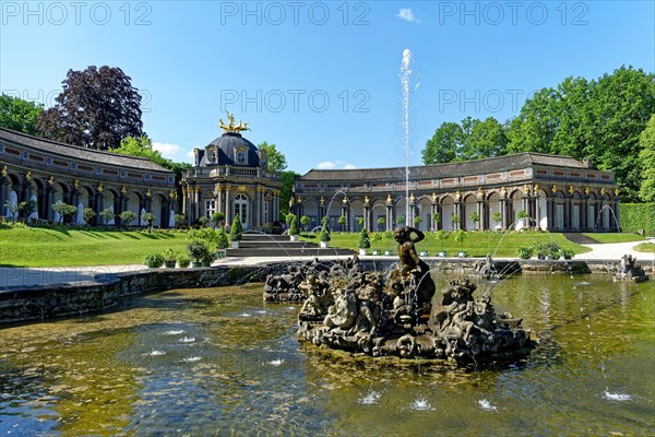 Water Games and New Palace with Temple of the Sun