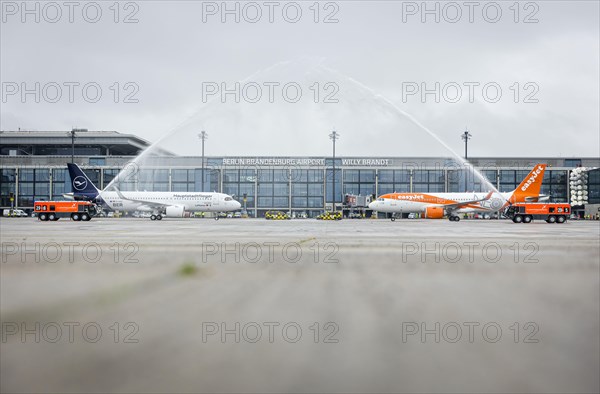 Opening of Terminal 1 at Berlin Brandenburg Willy Brandt Airport