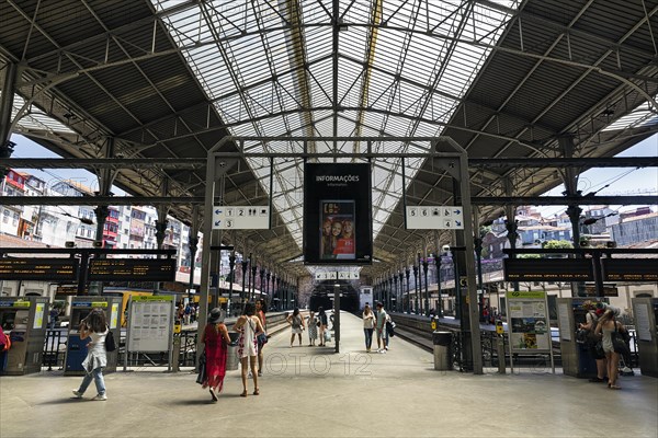 Pedestrian on platform