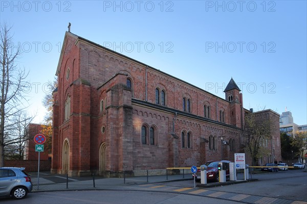 Neo-Romanesque Motherhouse Church of St. Joseph and former monastery church