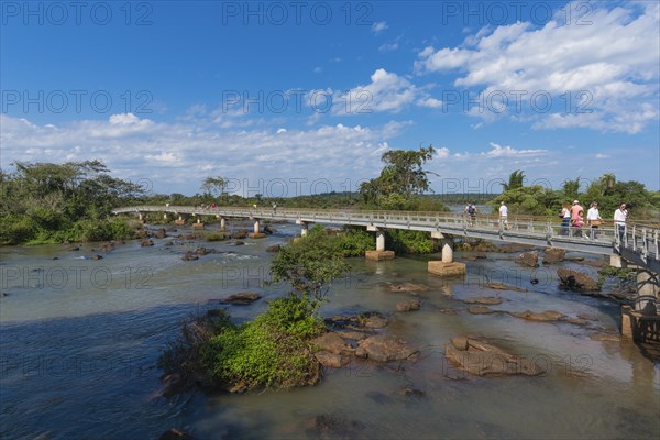 Bridge above the falls