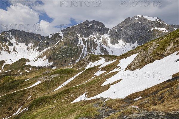 Radstaedter Tauern in the Riedingtal nature park Park