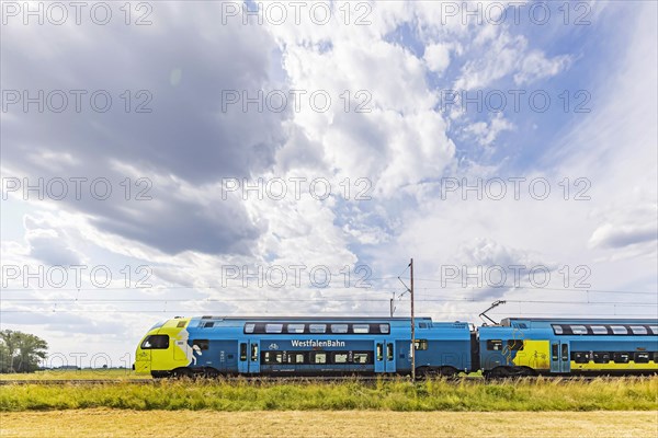 Landscape with regional train