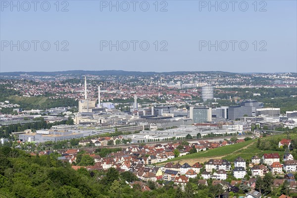 View of Daimler plant Untertuerkheim