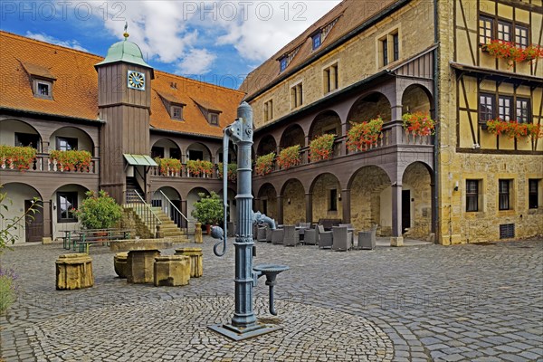 Portico house in the Augustinian monastery where Martin Luther lived as a monk between 1505 and 1511