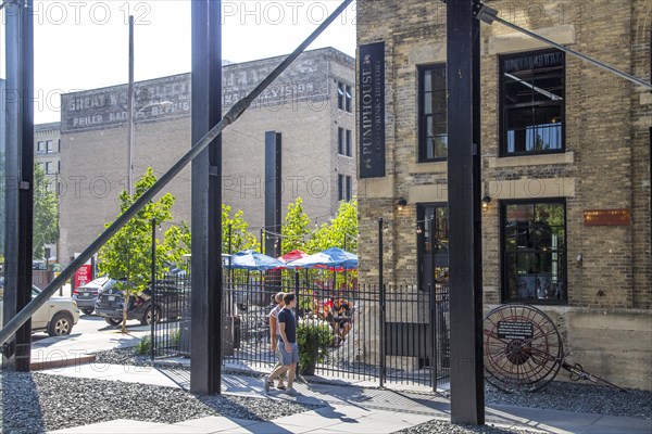 Beer Garden and Diner James Avenue Pumphouse