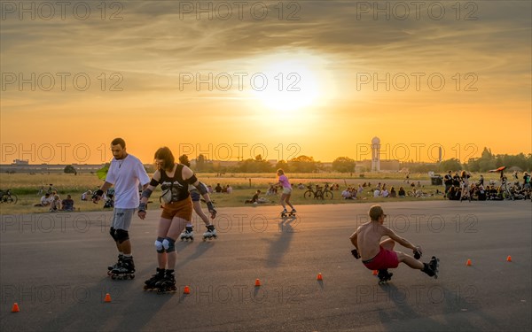 Roller skating