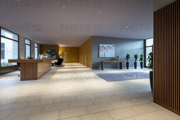 Foyer of a luxury apartment building in Berlin