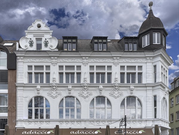 Neo-Renaissance building with mansard roof