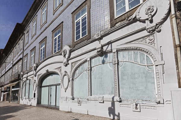 Decorative Art Nouveau facade