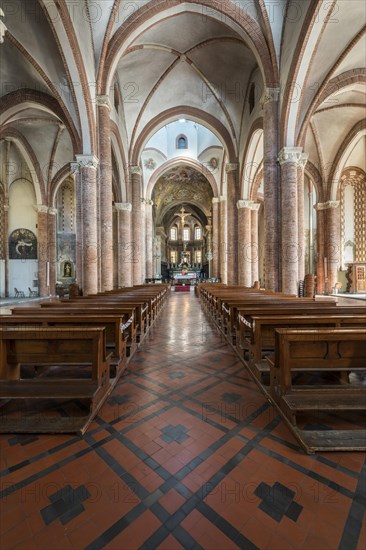 Nave with choir