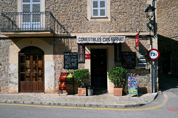 Artists' village of Deia on the edge of the Tramuntana Mountains