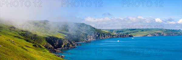 Sea Fret over Cliffs