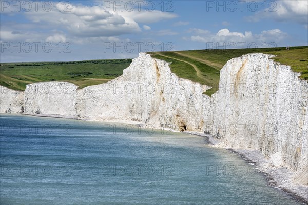 The Seven Sisters chalk cliffs