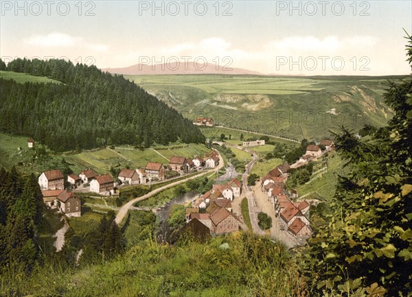 Cave village Ruebeland is a village of the town Oberharz am Brocken in the district Harz in Saxony-Anhalt