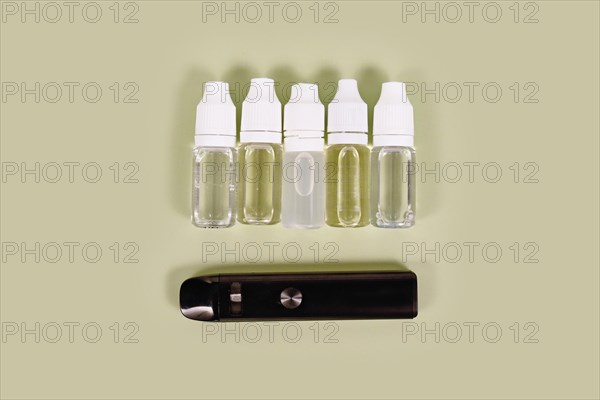 Bottles with liquid solutions for electronic cigarettes