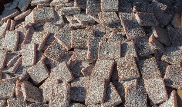 Turkish style fruit dried pulp as snack food