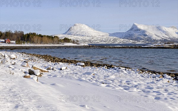 Coastal landscape near Korsnes