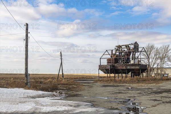 Old wheat silo