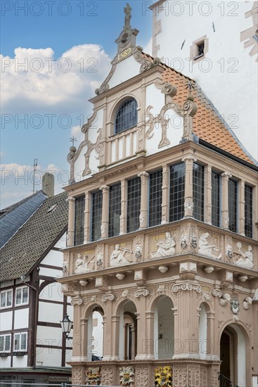 City Hall Detail Lemgo Germany