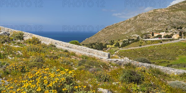 Coastal landscape with view to Preveli Monastery